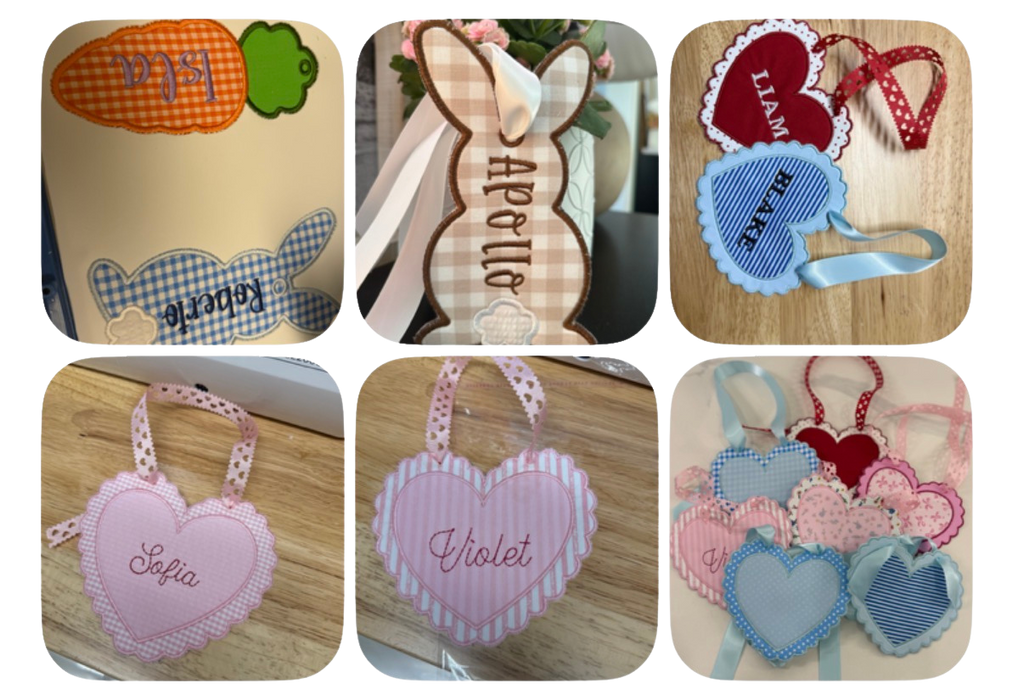 Holiday Basket Tags