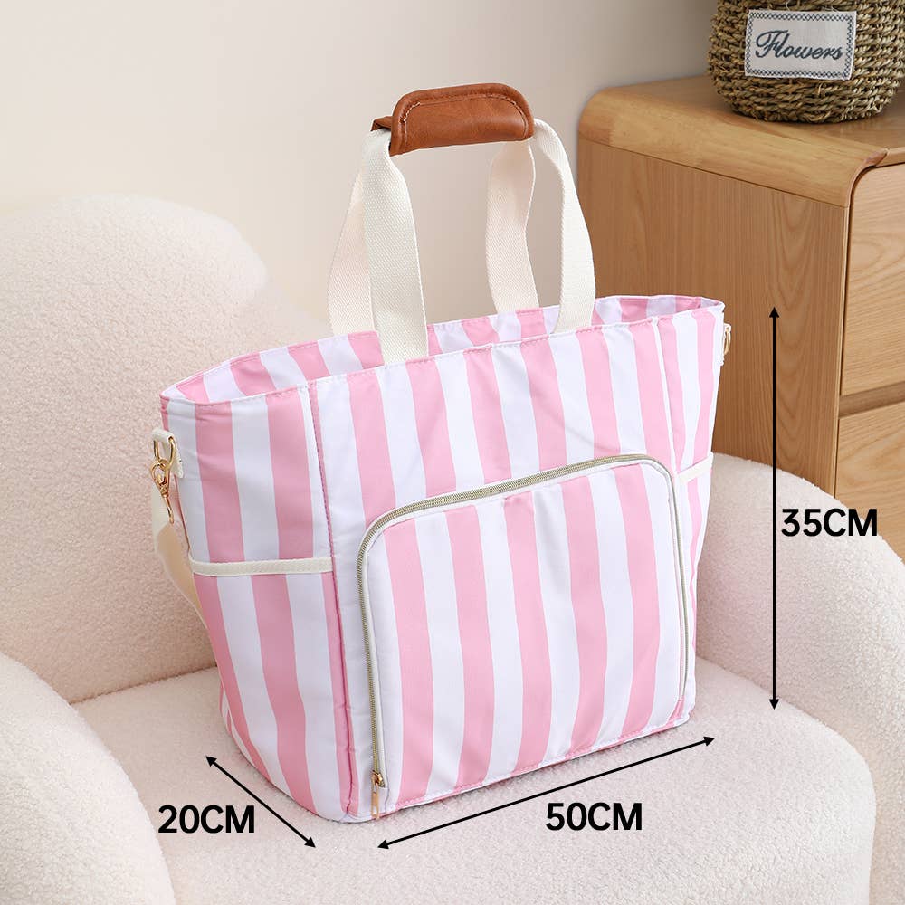 Monogrammable Blank Cooler Tote Bag