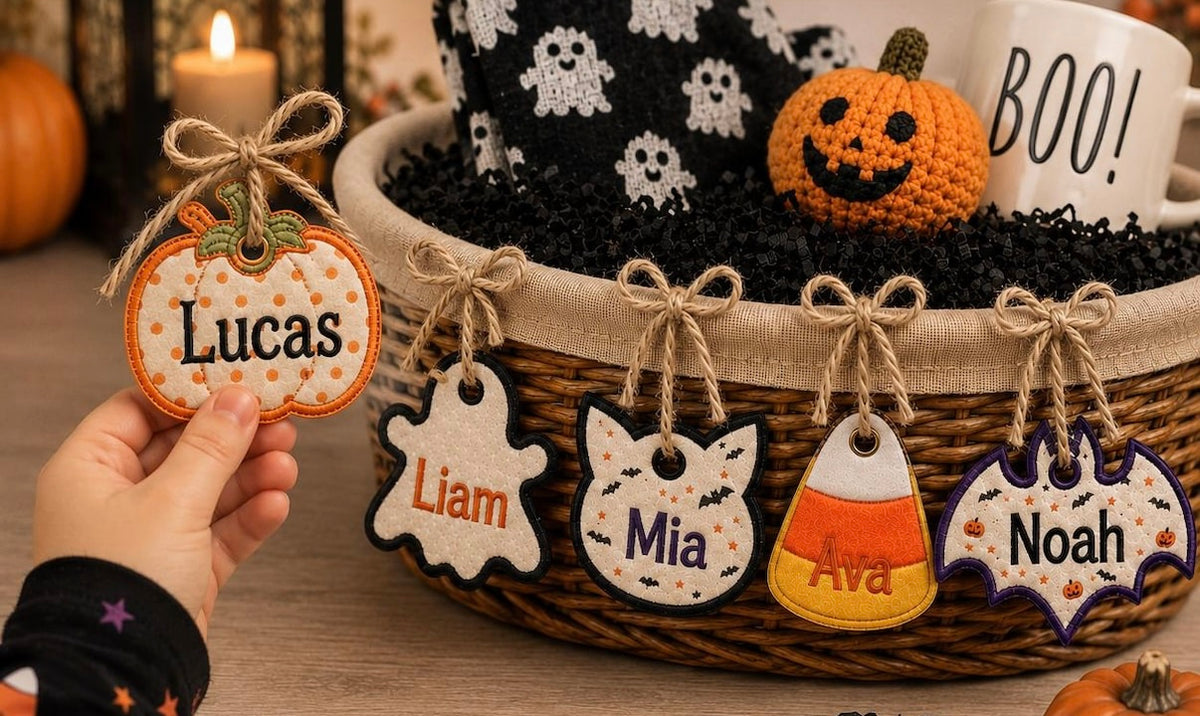Halloween Basket Tags