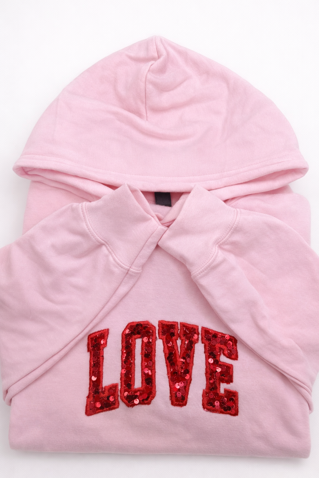 Sequin Love Hoodie