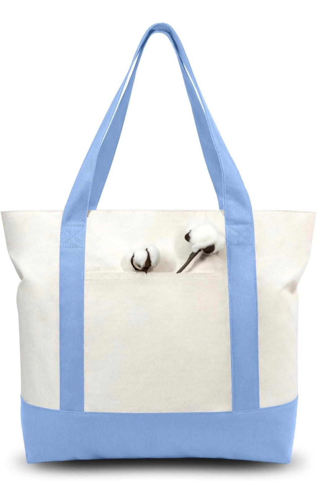 Custom Large Canvas Tote Bag