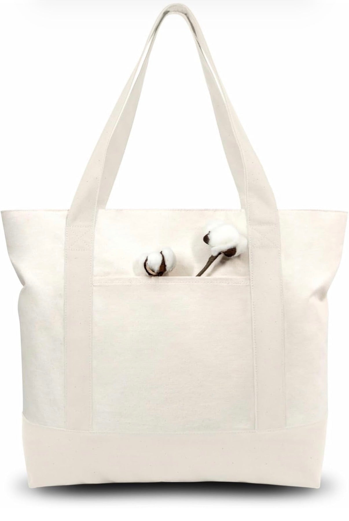 Custom Large Canvas Tote Bag