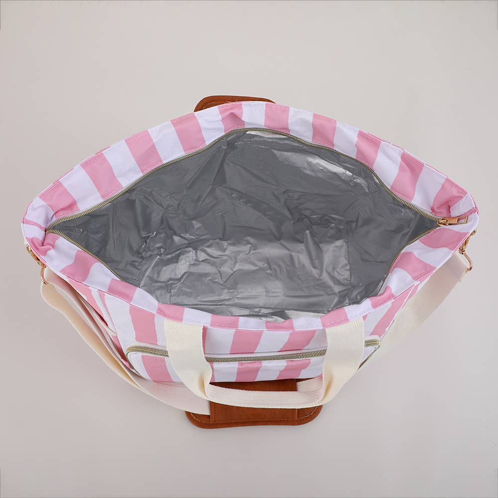 Monogrammable Blank Cooler Tote Bag