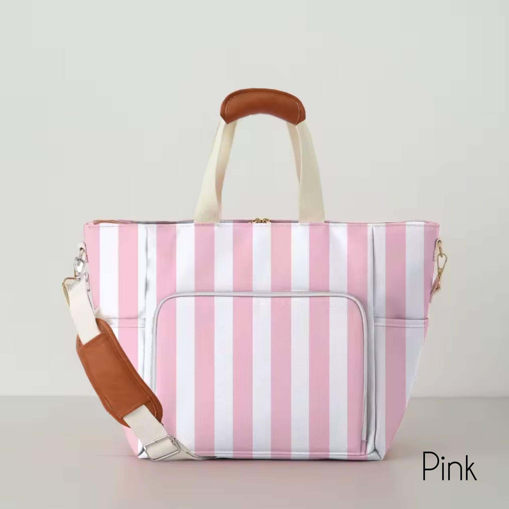 Monogrammable Blank Cooler Tote Bag